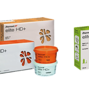 Kit 2 elite hd+ putty + 1 elite hd+ light : zhermack