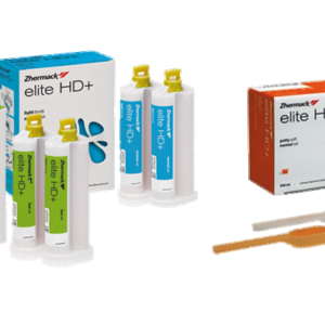 Kit 1 elite hd+ putty + 2 elite hd+ light : zhermack